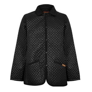 Criminal Damage Mens Quilted Quilted Jacket / Black